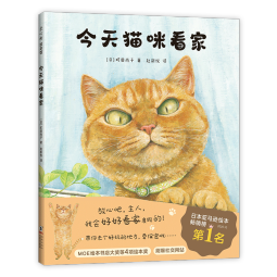 今天猫咪看家 幽默搞笑轻松解压 想象力故事绘本 寻找自己名字的猫 町田尚子创作 获moe大奖 3