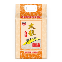 太粮 靓虾王香软米10斤 油粘米籼米 大米5kg 南方长粒猫牙米 当季新米