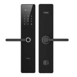 VOC智能门锁指纹锁电子锁密码锁入户门C级锁芯门锁家用防盗门X6国补