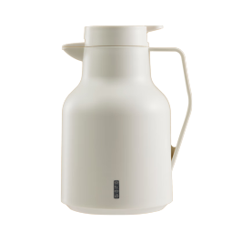 京东京造 保温壶 家用【智能温显】杯大容量热水瓶暖壶户外 灰豆绿1.5L