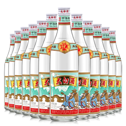 太白酒  优级太白 凤香型白酒 52度 500ml *12瓶 整箱装