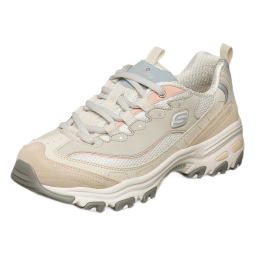 斯凯奇（Skechers）520送女友奶茶熊女鞋夏季厚底老爹鞋软底透气熊猫鞋休闲鞋149238 