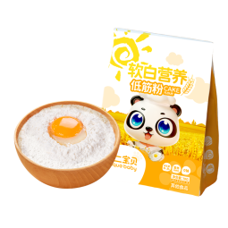 不二宝贝营养低筋面粉1kg饼干蛋糕烘焙家用馒头预拌粉婴儿幼儿宝宝  
