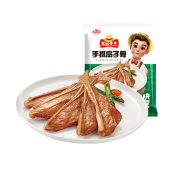 冻品先生 安井 手抓扇子骨 808g 1包 原切腌制猪肋骨 空气炸锅食材