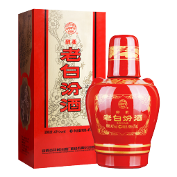 汾酒【官方授权】汾酒 老白汾醇柔 清香型白酒 山西杏花村 42度 475mL 6瓶