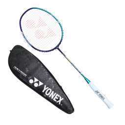 YONEX 尤尼克斯羽毛球拍 yy超轻全碳素天斧进攻型训练比赛单拍 天斧9000S进攻拍 藏青/青绿 5U 已穿线