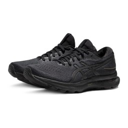 亚瑟士ASICS男鞋跑鞋宽楦运动鞋缓震透气 GEL-NIMBUS 24 (2E) 黑色 41.5