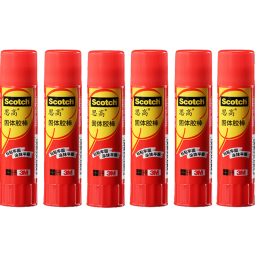 3M 胶棒 固体胶/固体胶棒/固体胶水 办公用品 20g/支 6支装 5020B