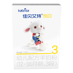 佳贝艾特kabrita羊奶粉婴幼儿悦白婴幼儿试用装150g【0元免费购】 悦白3段150g（回购800g0元试喝）