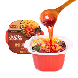 小龙坎 自热火锅方便速食 麻辣嫩牛428g懒人自煮火锅方便夜宵即食小火锅