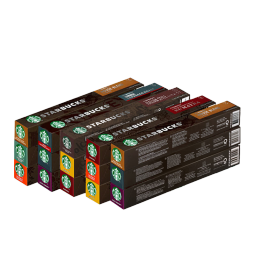 星巴克（Starbucks） Nespresso胶囊咖啡 意式浓缩美式黑咖啡胶囊兼容Nes咖啡机 尝鲜随机*4盒 