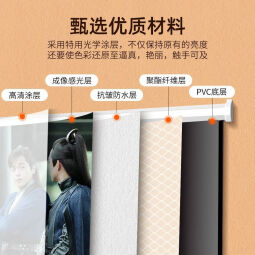 畅影电动投影幕布家用遥控自动升降抗光壁挂幕卧室家庭影院投影仪幕布支持3D超高清4K电动幕布投影幕布 白塑 84吋16:9电动幕布+遥控器