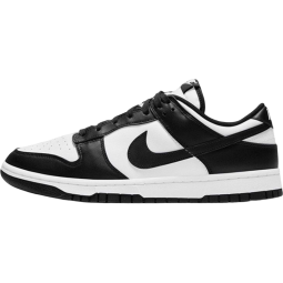 nike耐克Dunk Low GS男女新款低帮防滑轻便耐磨复古休闲运动板鞋 CW1590-100 【黑白熊猫dunk】 38
