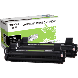 得印P115b粉盒易加粉2支装 适用富士施乐M115b硒鼓m118w P118w M118w M118z ct202138 ct351006打印机墨盒 