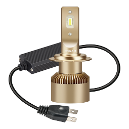 欧司朗（OSRAM）汽车LED大灯汽车灯泡远近光夜驰者2.0 H7【6000K超亮】12V/25W