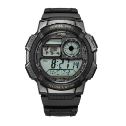 卡西欧（CASIO）时尚运动液晶显示男表学生表AE-1000W-1AVDF
