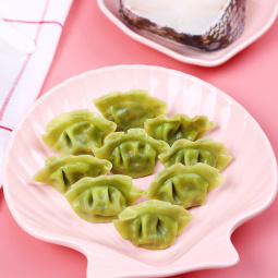 三全儿童水饺 鳕鱼海苔口味300g*2盒84只 果蔬和面速冻饺子儿童早餐 