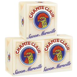 大公鸡管家（CHANTE CLAIR）马赛洗衣皂 肥皂内衣皂 儿童洗衣皂 意大利进口 洗衣液 马赛洗衣皂 300g*3块