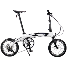 大行（DAHON）公路折叠自行车16英寸9速铝合金运动男女便携单车PAA693 AIR云白