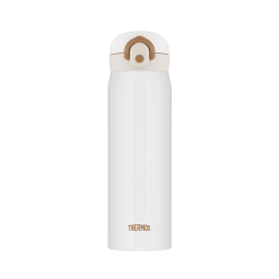 膳魔师（THERMOS）保温杯500毫升男女大容量316钢学生儿童保冷水杯子 TCMO-500S WH