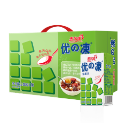 惠尔康 烧仙草凉粉饮料优的冻仙草冻清凉饮品248g*16盒 整箱礼盒装 送礼