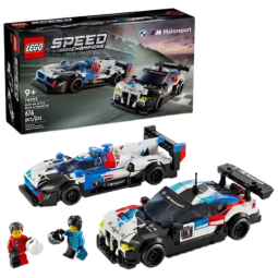 乐高（LEGO）积木玩具 超级赛车系列 76922宝马M4双车 9岁+六一儿童节礼物 
