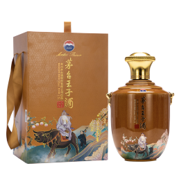 茅台（MOUTAI）王子酒 辛丑牛年 酱香型白酒 53度 2.5L*1 单坛装