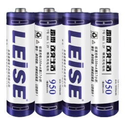 雷摄（LEISE）充电电池 7号/七号/AAA/950毫安(4节)电池盒装 适用:玩具/血压计/鼠标/遥控器（不含充电器）