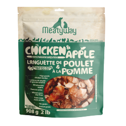 Meatyway爵宴鸡肉苹果派908g 宠物狗狗零食鸡胸水果肉干训犬大礼包