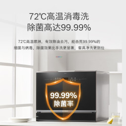 博世（BOSCH）5套家用洗碗机台式嵌入式 高温除菌LED触控显示 加强烘干【原装进口】SKS66BB00C