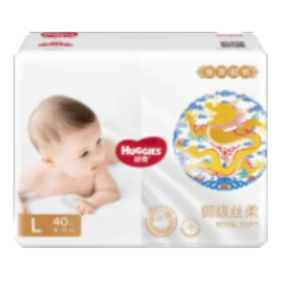 好奇（Huggies）皇家御裤纸尿裤 小龙裤 婴儿尿不湿【多仓直发】 新老包装随机发 L38片【9-14kg】