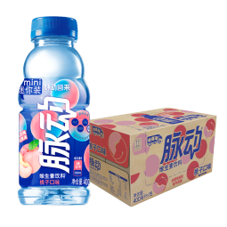 脉动桃子口味 400ML*15瓶 迷你小瓶低糖维生素运动功能饮料宋雨琦同款