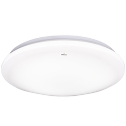 雷士（NVC） led灯饰阳台灯浴室灯厕所灯厨房灯 led吸顶灯具 卧室灯过道走廊 白玉 12瓦 正白光 Φ260*70MM