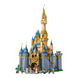 乐高（LEGO)积木迪士尼系列积木玩具43222迪士尼城堡家居装饰生日礼物
