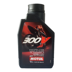 摩特MOTUL 全合成 摩托车机油 300V 4T 10W-40 SN 1L/桶 欧洲进口