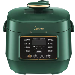 美的（Midea）电压力锅小型电高压锅小容量2.5L迷你压力锅电饭煲智能多功能迷你家用高压1-2-3人开盖国家补贴 【高压快煮】智能预约煮火锅 2.5L