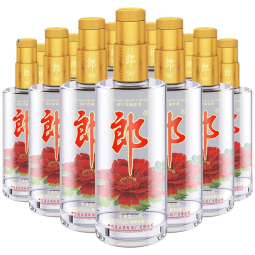 郎酒 顺品郎金盖 浓酱兼香型白酒 45度480ml*6瓶 （非原箱）