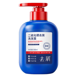 仲夏青春洗发水去屑控油洗发露舒缓二硫化硒洗发水去屑止痒舒缓洗发水 二硫化硒去屑洗发露*3瓶 