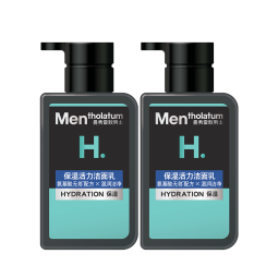曼秀雷敦男士温和保湿洗面奶150ml*2 无皂基 保湿补水洁面送男友礼物