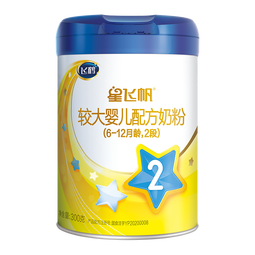 飞鹤 星飞帆2段(6-12月龄)婴儿配方奶粉中听 2段 星飞帆 300g 1罐
