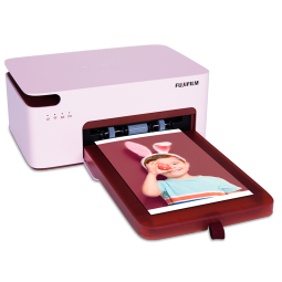 富士（FUJIFILM）PSC2D 小俏印二代 手机无线照片打印机家用照片冲印机（内置电池版）  粉色