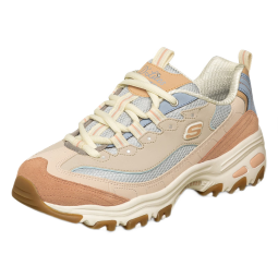斯凯奇（Skechers）奶茶熊女鞋夏季厚底老爹鞋软底透气百搭熊猫鞋休闲运动鞋149238