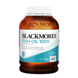 澳佳宝Blackmores澳洲天然深海鱼油原味高含量Omega-3dha中老年降压血脂 【经典款】原味鱼油400粒