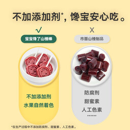宝宝馋了 山楂棒棒糖儿童蜜饯糖果休闲零食营养原果享宝宝婴儿食谱 蓝莓山楂棒72g