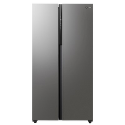 美的（Midea）606冰箱对开门冰箱双开门风冷无霜PT净味双循环一级能效变频保鲜大容量电冰箱超薄607 智能冰箱 【品牌推荐】BCD-550WKPZM布朗棕 