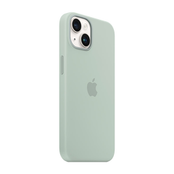 Apple/苹果 iPhone 14 Plus 专用 MagSafe 硅胶保护壳-石莲蓝色 磁吸手机壳 苹果原装手机壳 