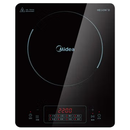 美的（Midea）电磁炉套装全套带锅家用2200W大功率电磁炉火锅 一键爆炒触控大面板多档调节 【一炉配一锅】2200W涮火锅蒸煮 