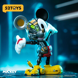 52TOYS 米奇和朋友们半机械系列盲盒潮玩手办玩具摆件单只价同618 