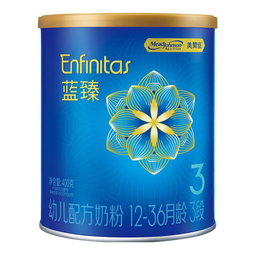 美赞臣蓝臻3段820g/400g奶粉 幼儿配方奶粉 荷兰原装进口含乳铁蛋白 400g*1罐