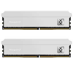 阿斯加特（Asgard）16GB(8GBx2) DDR4 3600 台式机内存条 弗雷 马甲条 精选颗粒 CL18 钛银甲